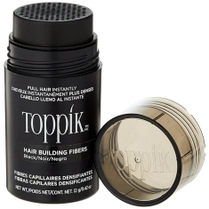 Toppik Hair Building Fibres, Keratin-Based Hair Thickening Powder.